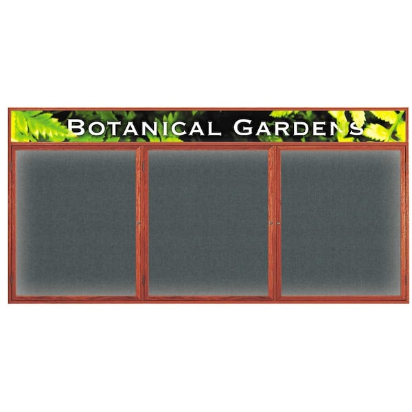 Open Faced Traditional Corkboard, 48x36"